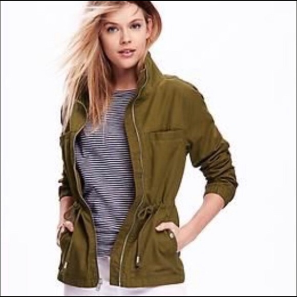 old navy olive jacket